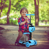 Patineta Scooter para niños 5 en 1 MG5 Mariquita andador y monopatín